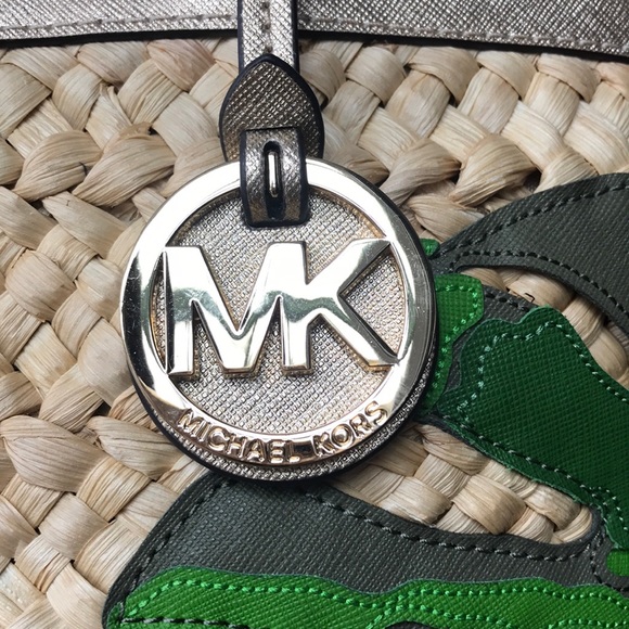 Michael Kors Straw Tote - Picture 3 of 8